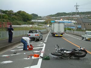 バイク事故